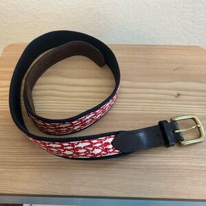 Vineyard Vines Shark Belt Size 38